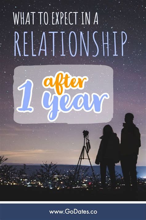 what to expect after a year and a half of dating